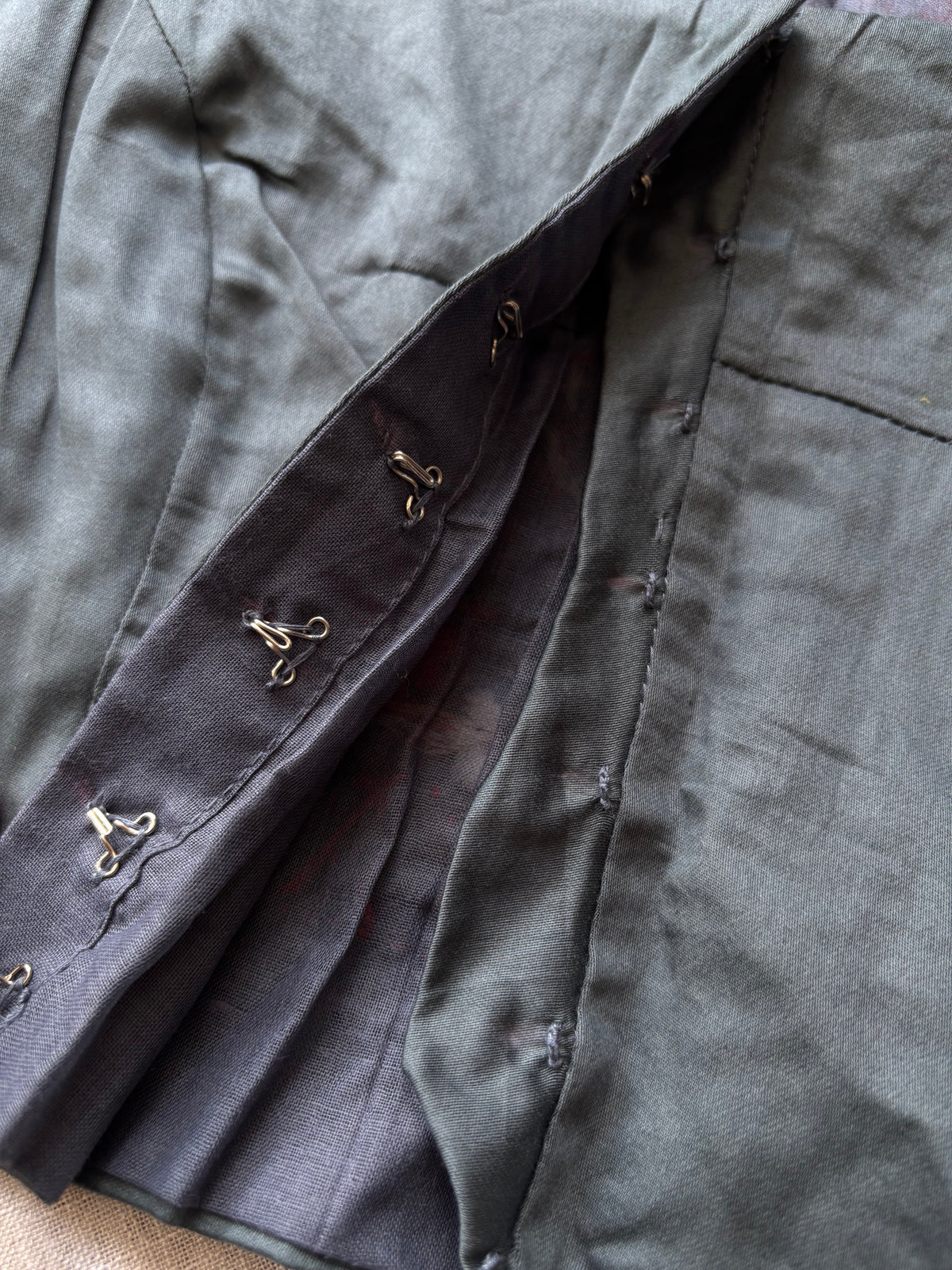 Grey Embroidered blouse