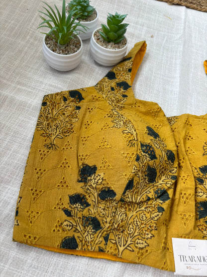 YELLOW HAKOBA BLOUSE