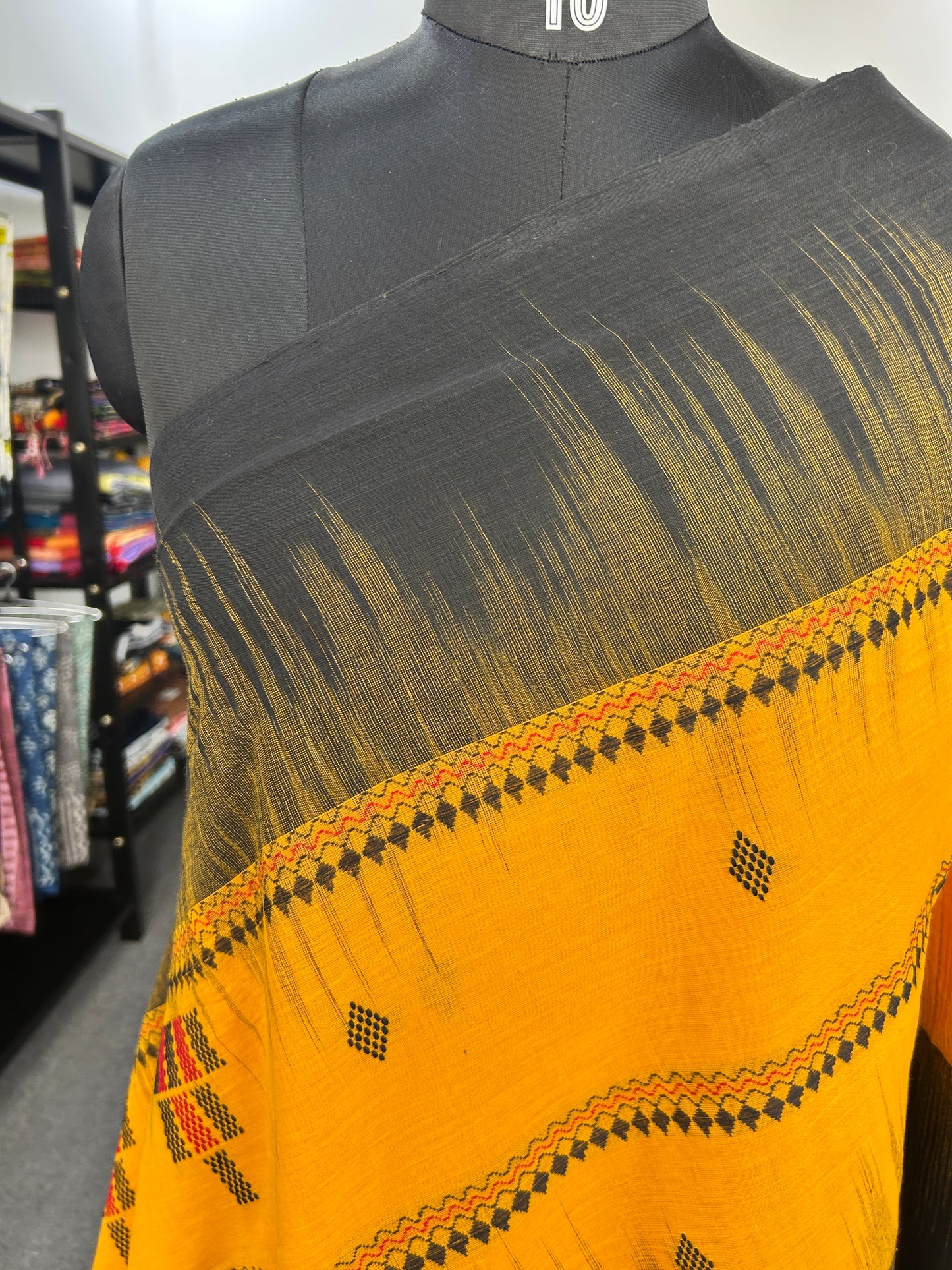 YELLOW DHANIAKHALI SAREE