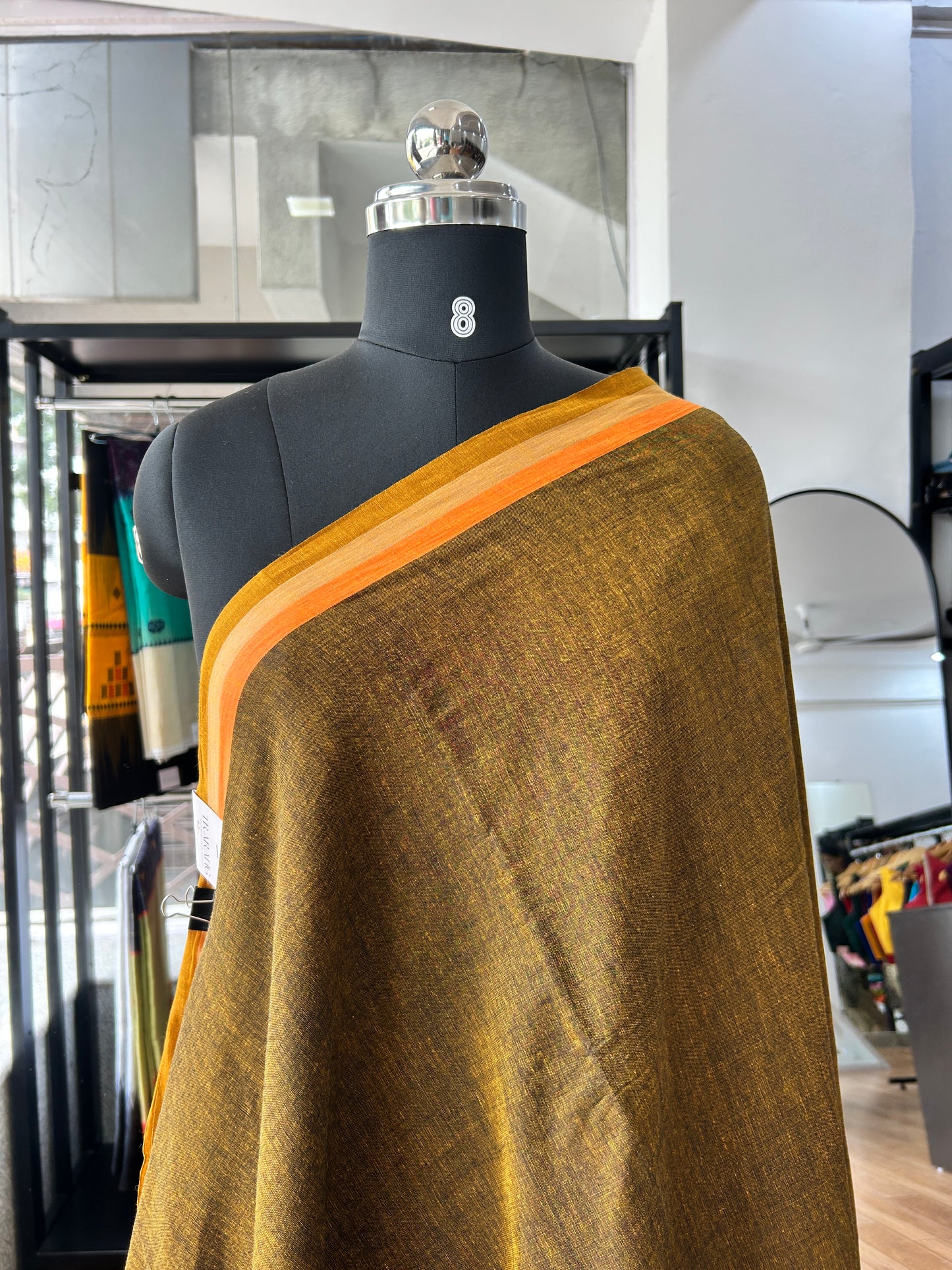 YELLOW DHANIAKHALI SAREE