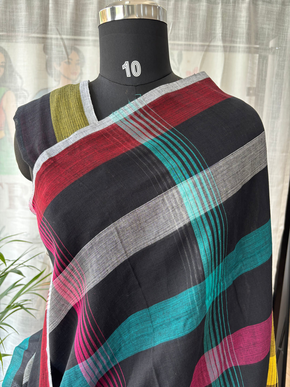 BLACK INSPIRED BHUJODI SAREE