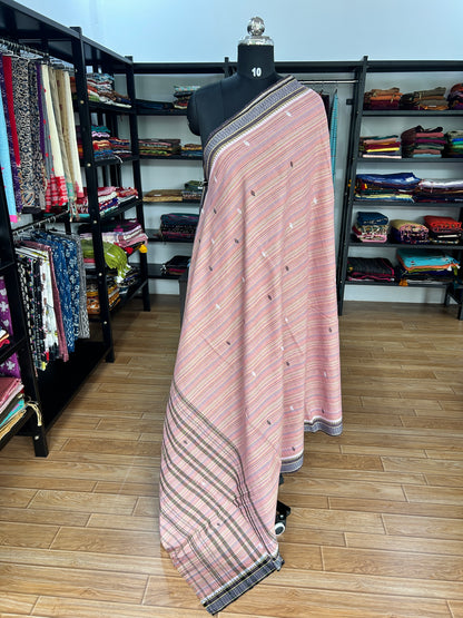 ORANGE DHANIAKHALI SAREE