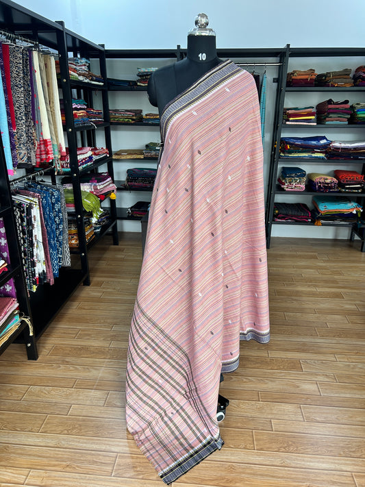 ORANGE DHANIAKHALI SAREE