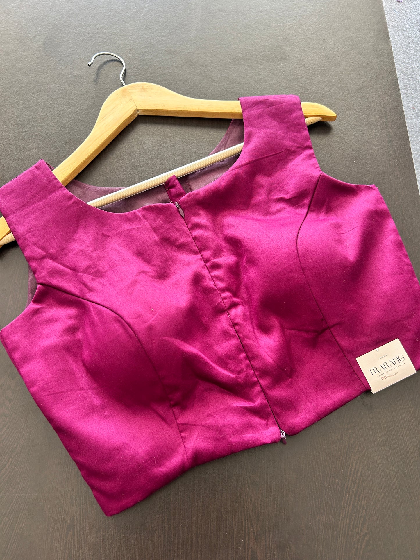 PURPLE BLOUSE