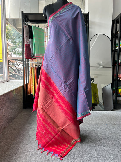 Purple DHANIAKHALI SAREE