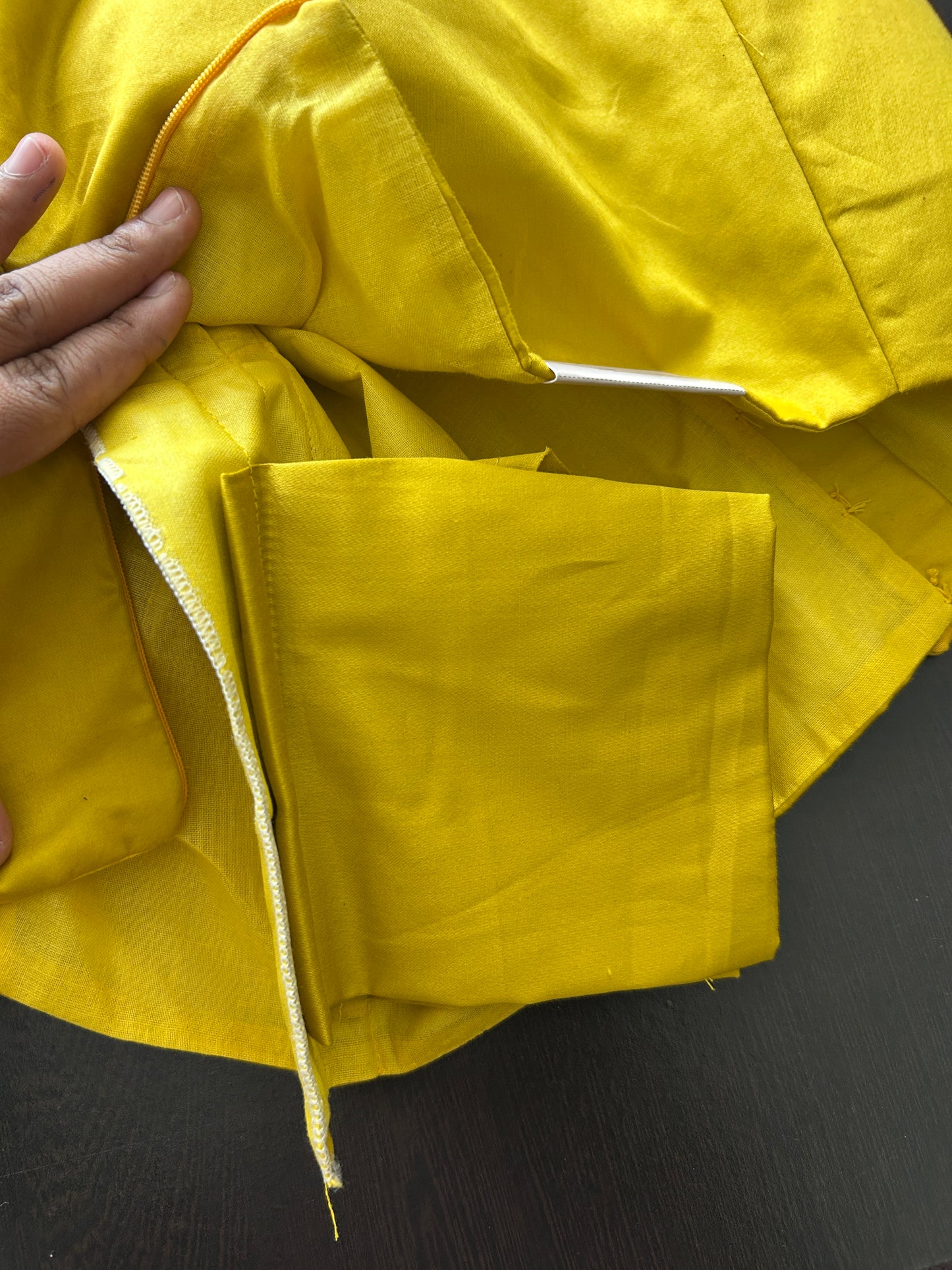 YELLOW BLOUSE