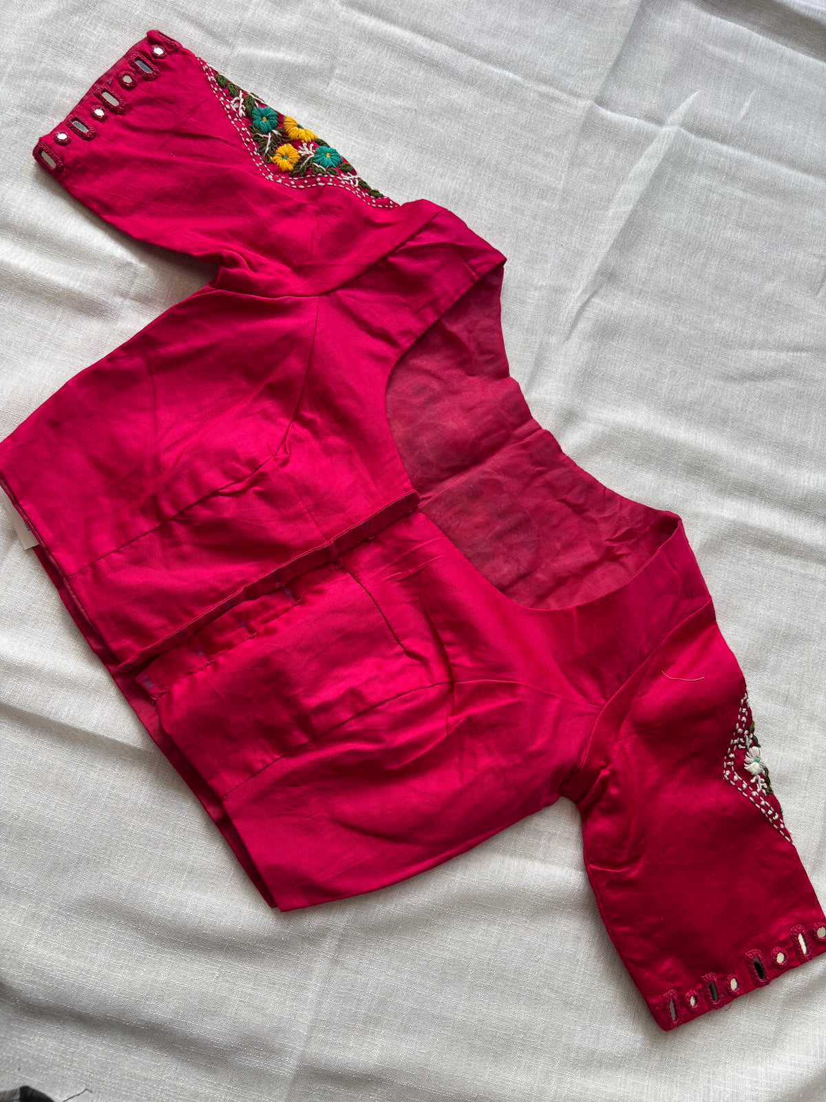 Pink Embroidered blouse