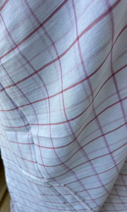 WHITE MUL SAREE
