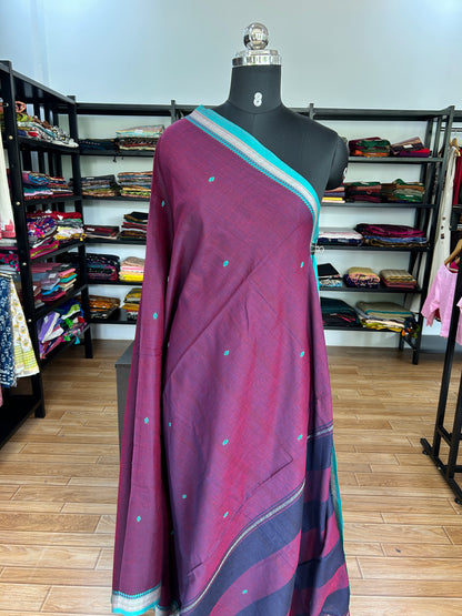 PINK DHANIAKHALI SAREE