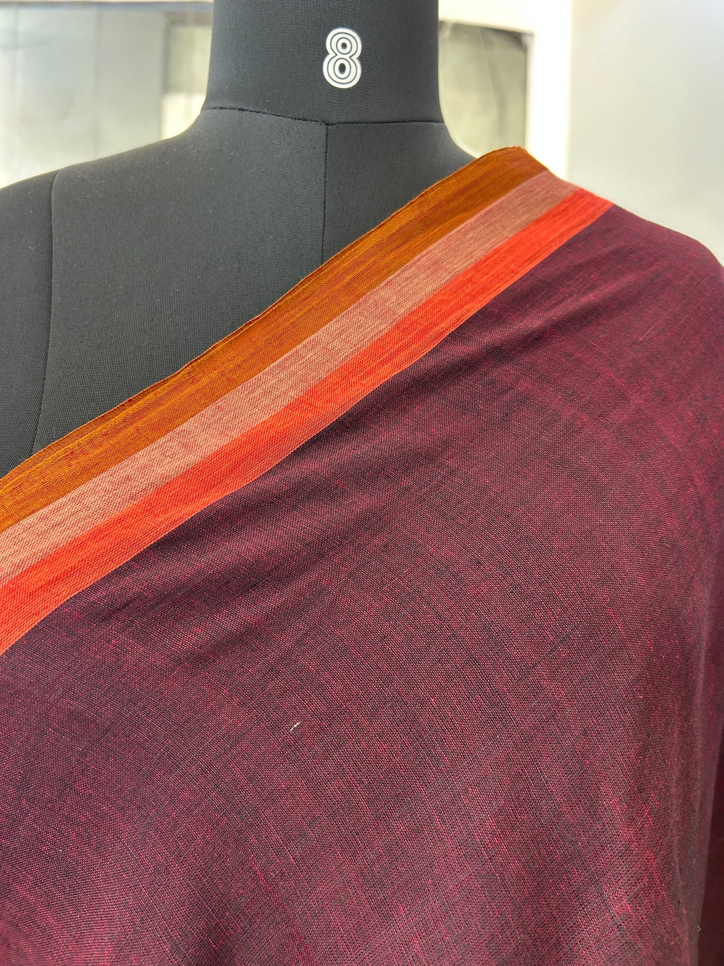 BROWN DHANIAKHALI SAREE