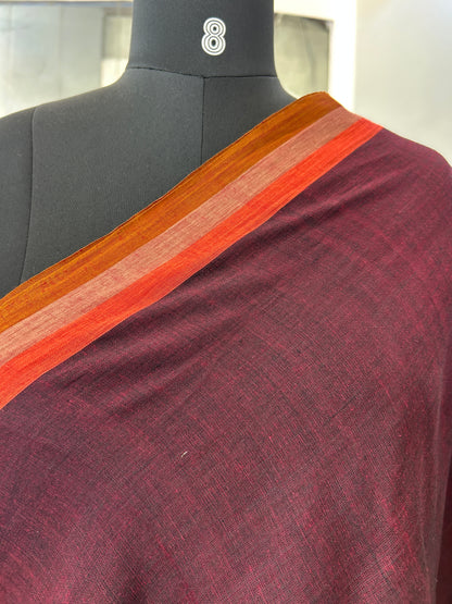 BROWN DHANIAKHALI SAREE