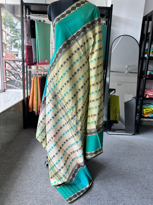YELLOW DHANIAKHALI SAREE