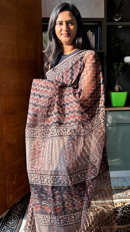 Black kota saree