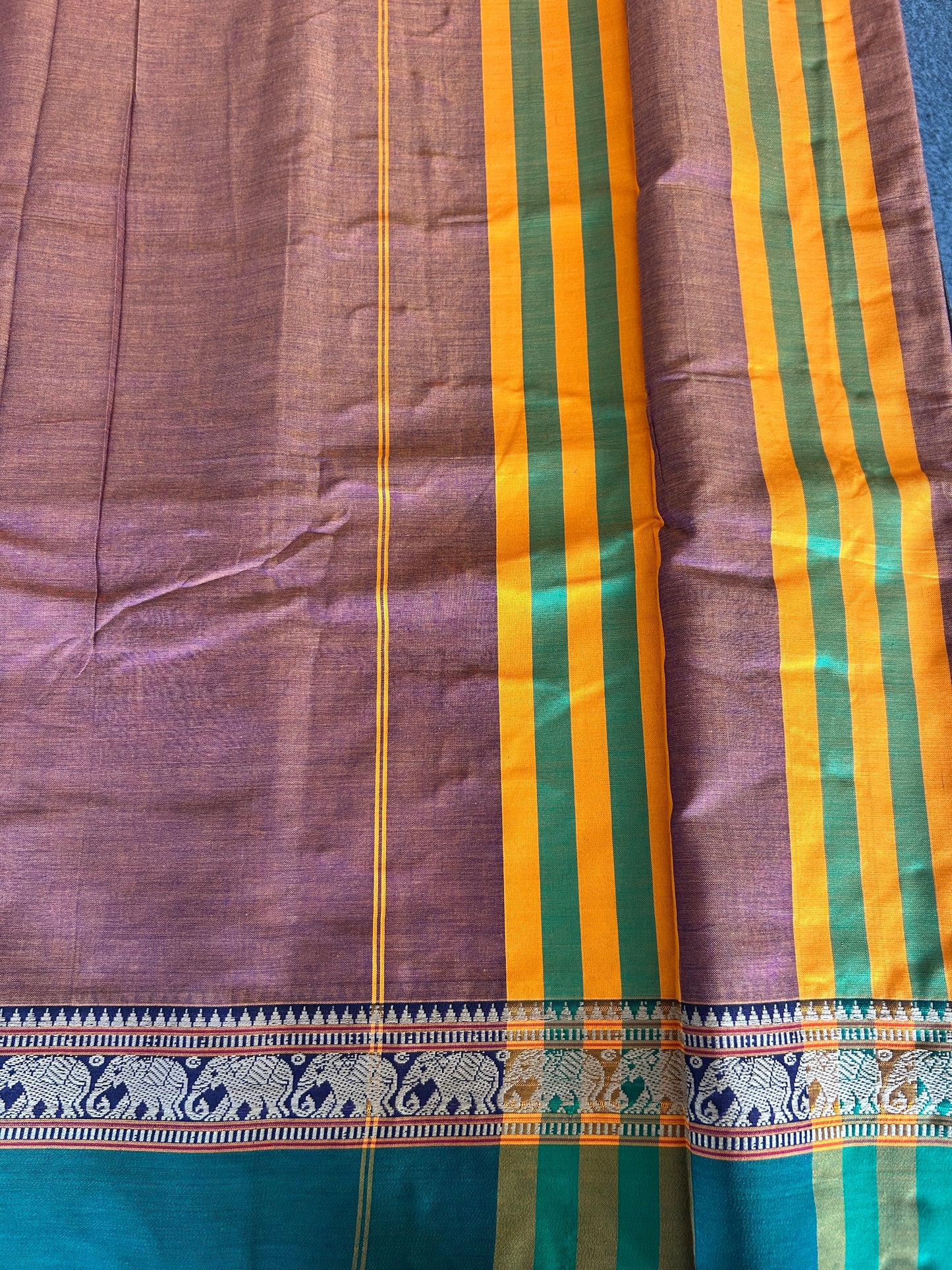 PEACH NARAYANPET SAREE