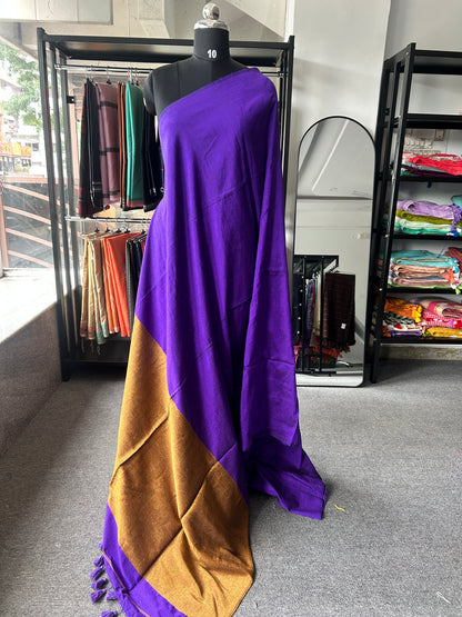 PURPLE ACRYLIC COTTON