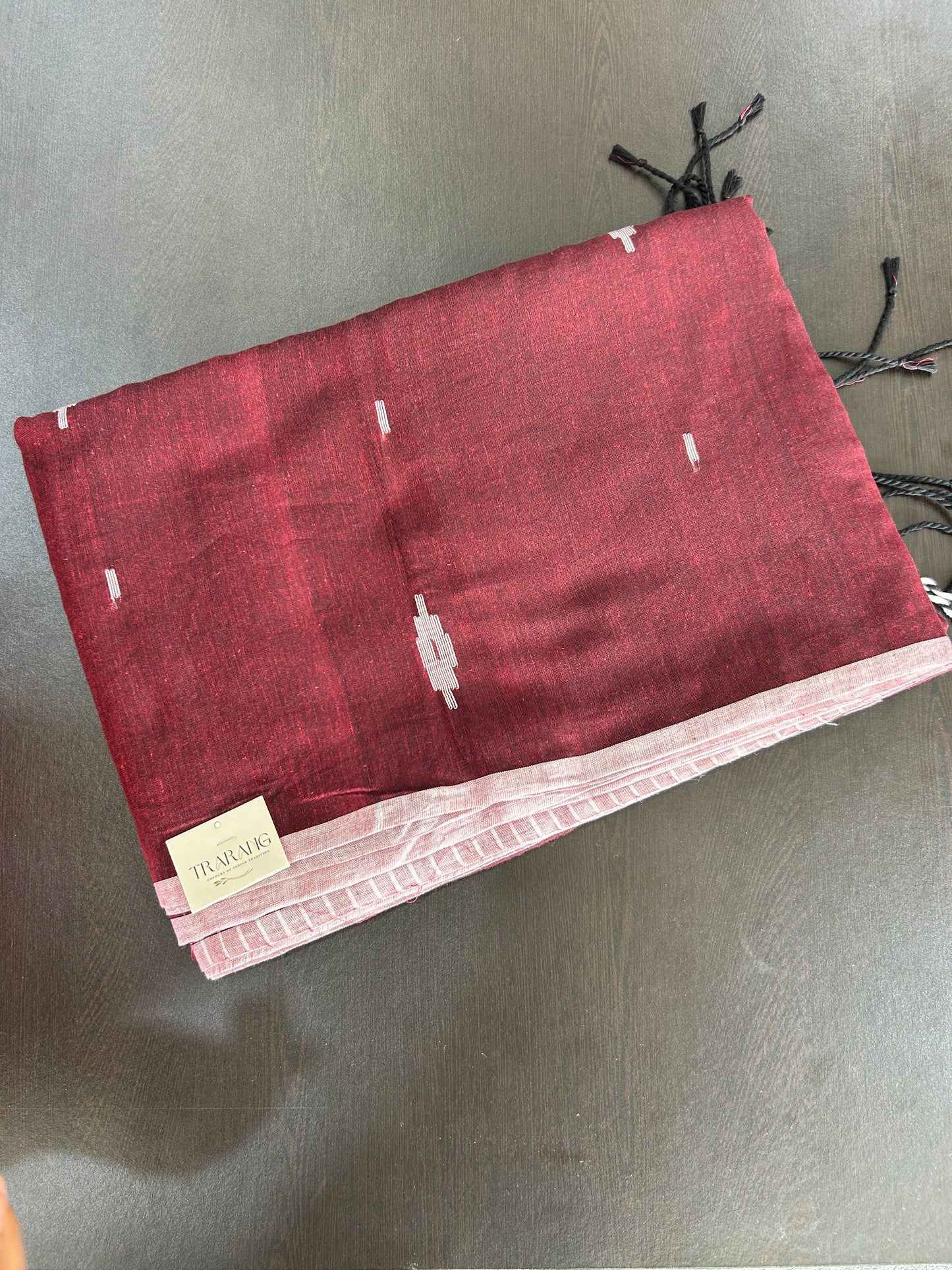 BROWN MUL JAMDANI SAREE