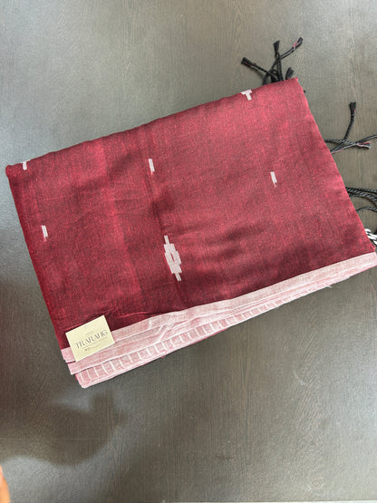 BROWN MUL JAMDANI SAREE