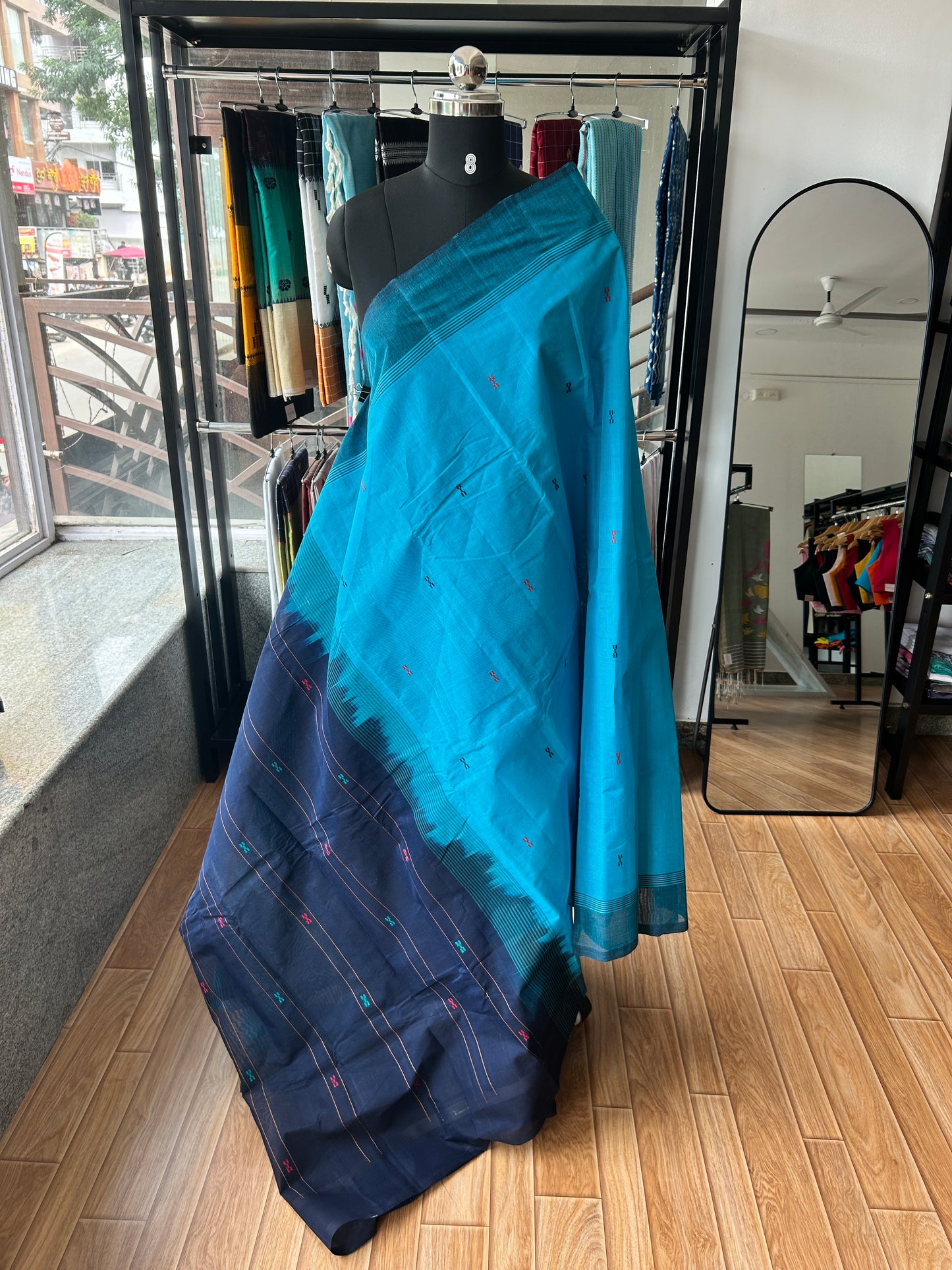 BLUE NEGAMAM COTTON
