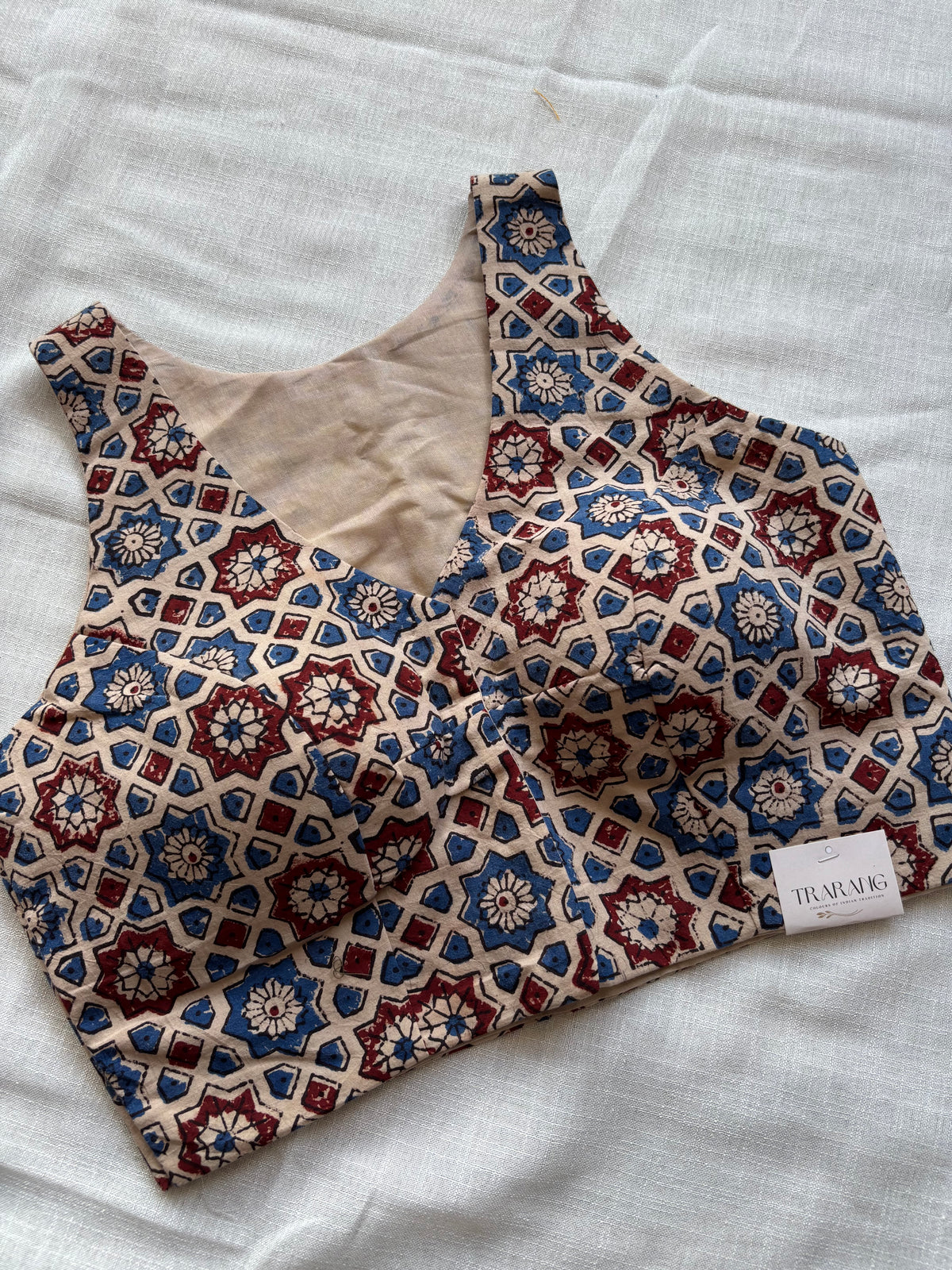 BIEGE COTTON BLOUSE