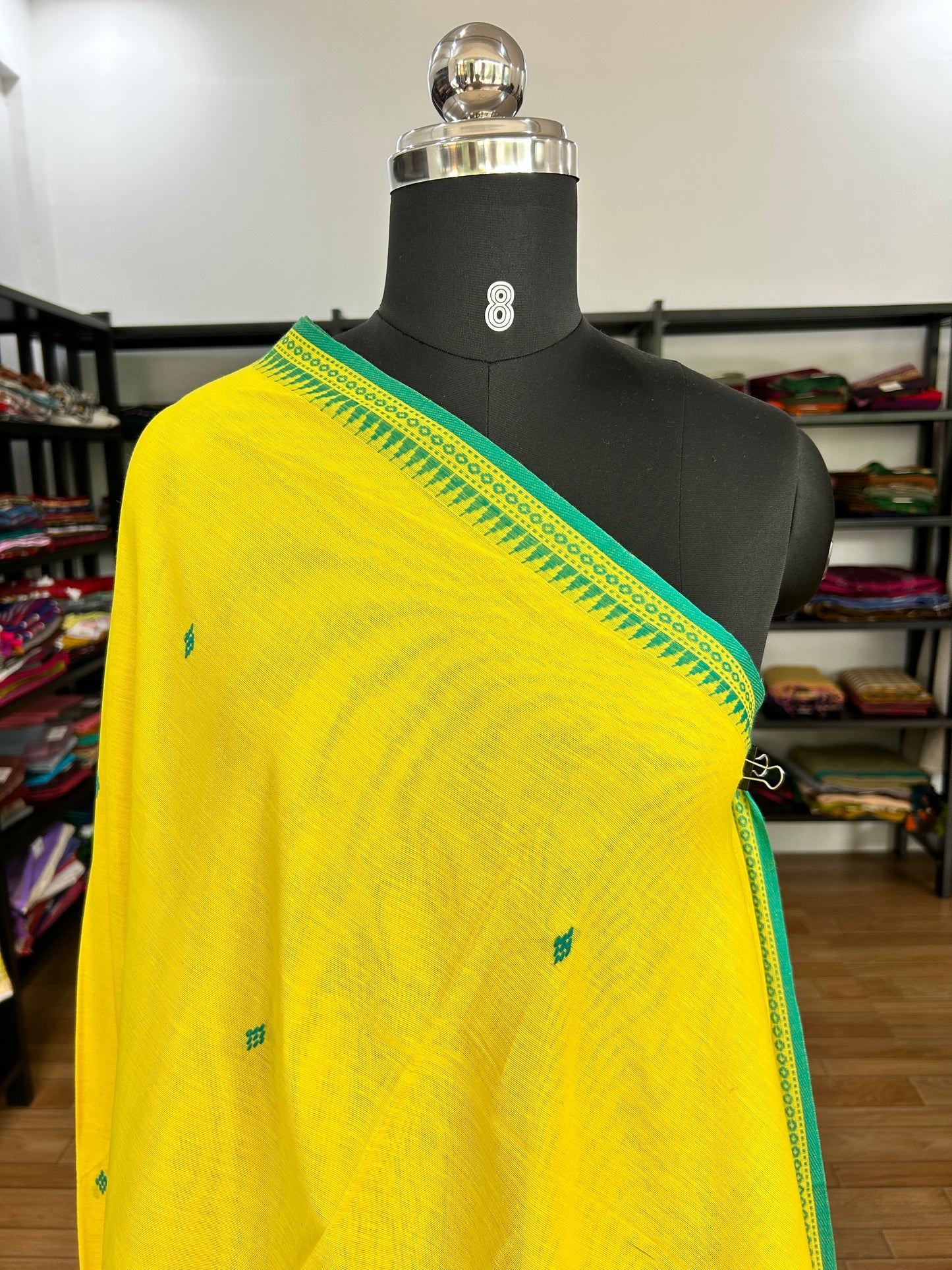 YELLOW DHANIAKHALI SAREE
