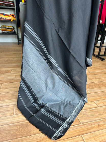 BLACK DHANIAKHALI SAREE