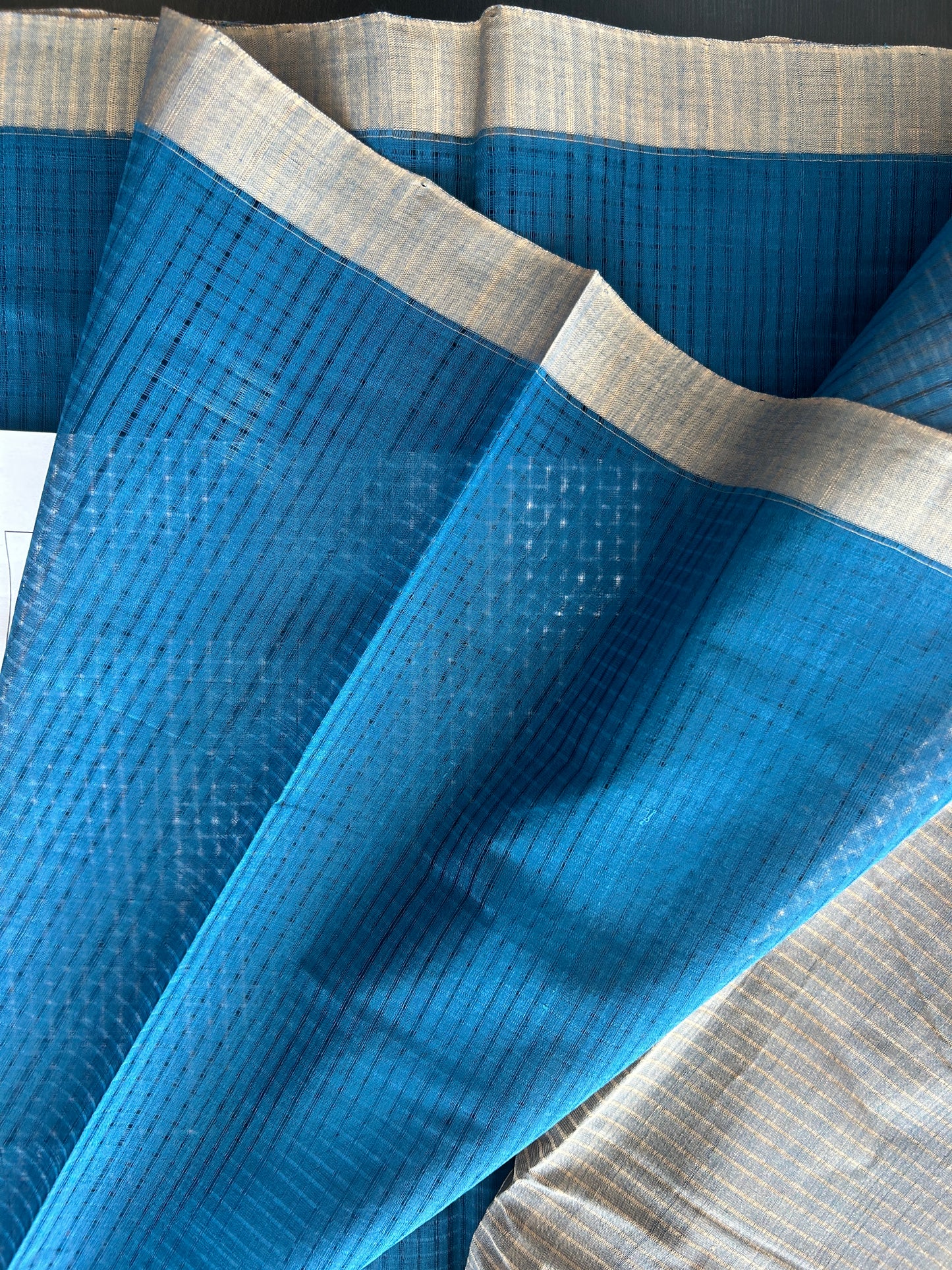 BLUE MANGALAGIRI SAREE