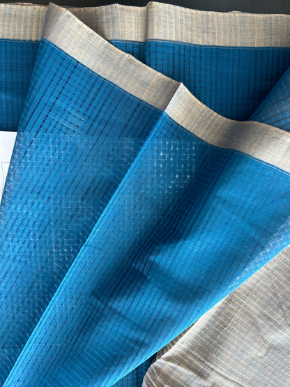 BLUE MANGALAGIRI SAREE