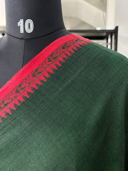 GREEN DHANIAKHALI SAREE