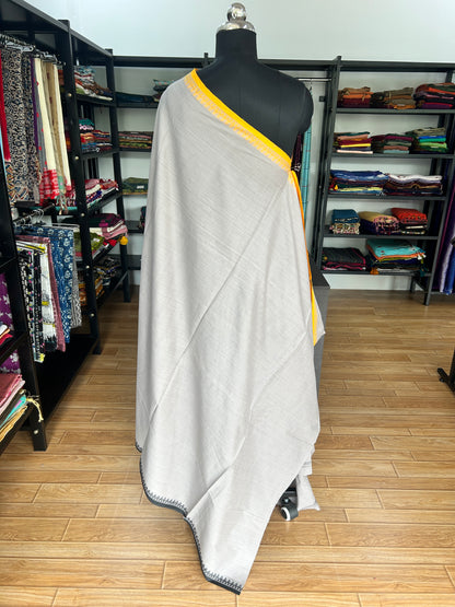 GREY DHANIAKHALI SAREE