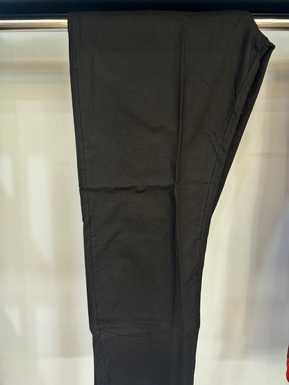 BLACK GAMTHI COTTON SUIT