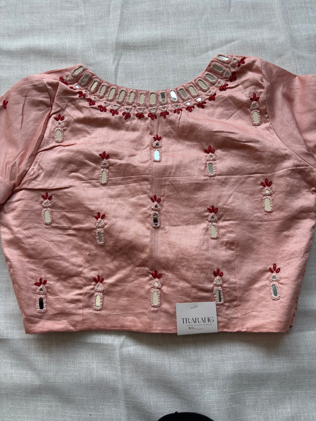 Light Pink Embroidered blouse