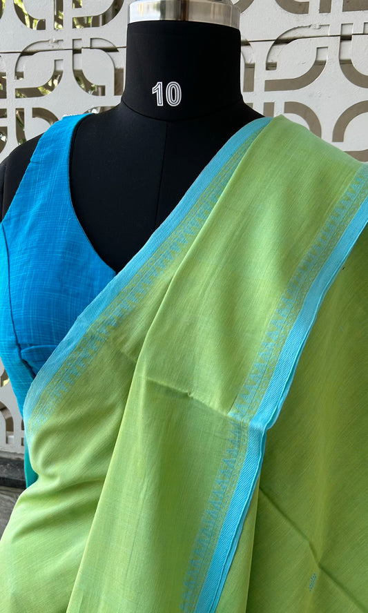 GREEN DHANIAKHALI SAREE