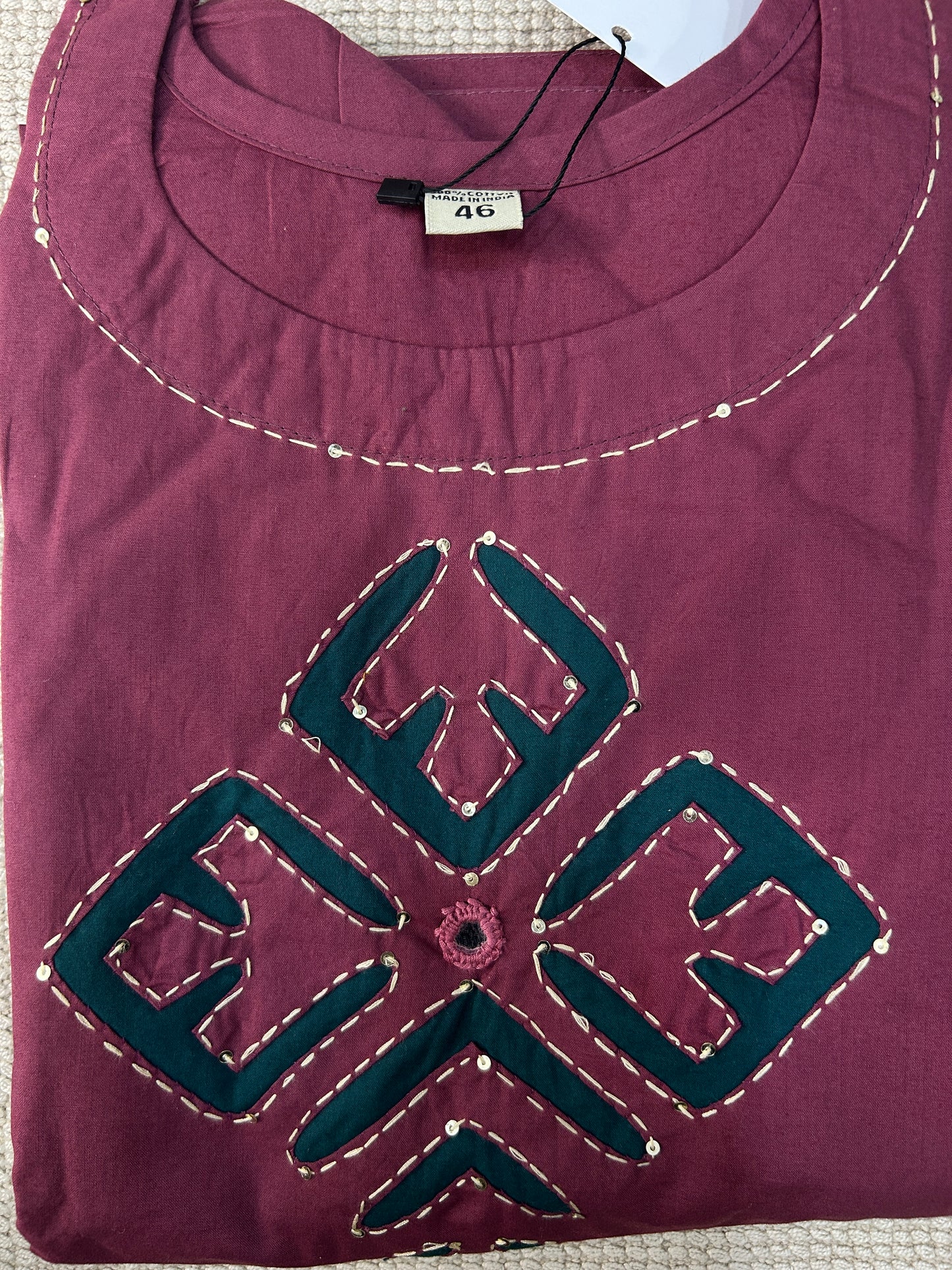 PINK GAMTHI COTTON SUIT