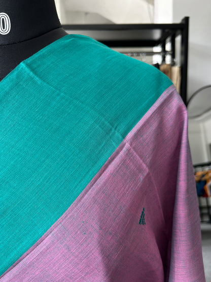 PINK DHANIAKHALI SAREE