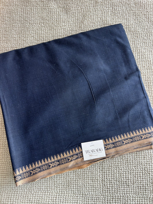 BLACK DHANIAKHALI SAREE