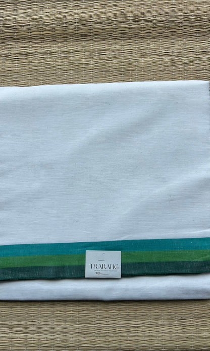 WHITE DHANIAKHALI SAREE