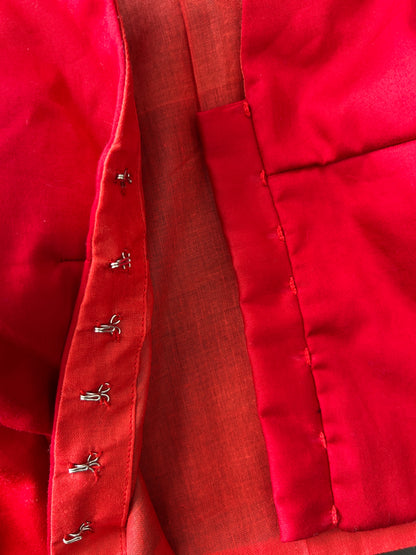 RED BLOUSE
