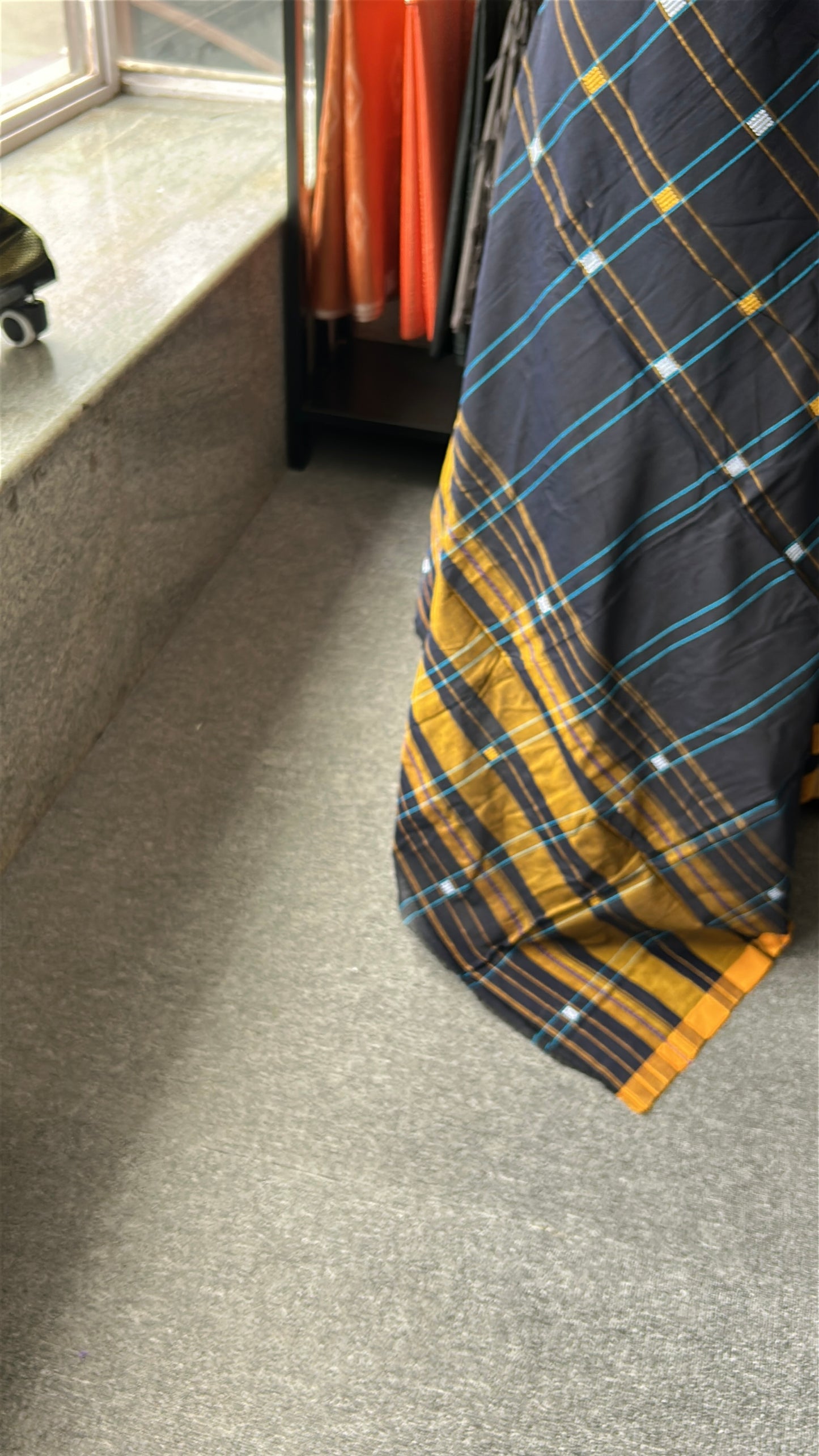 BLACK DHANIAKHALI SAREE