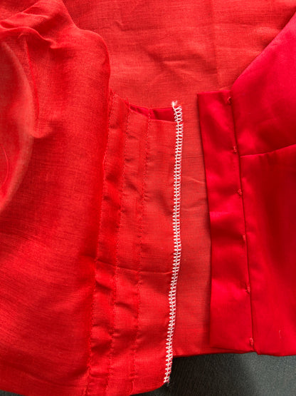 RED BLOUSE