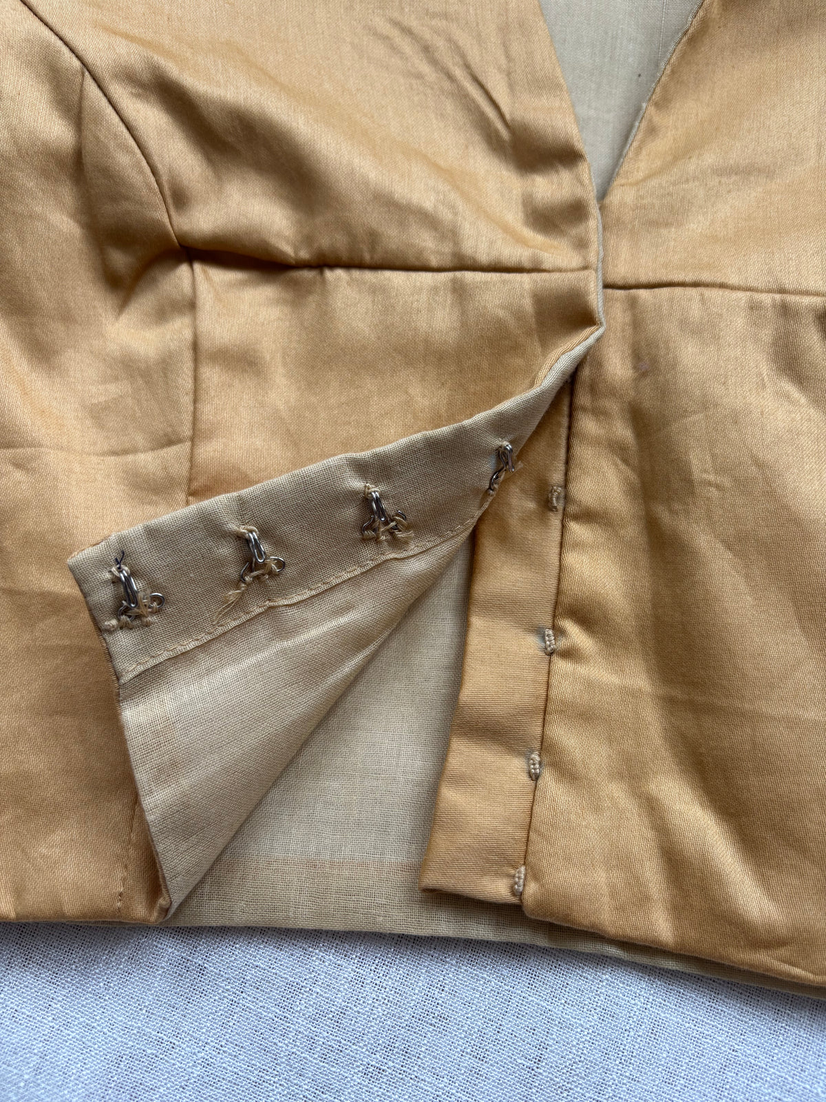 BEIGE COTTON BLOUSE