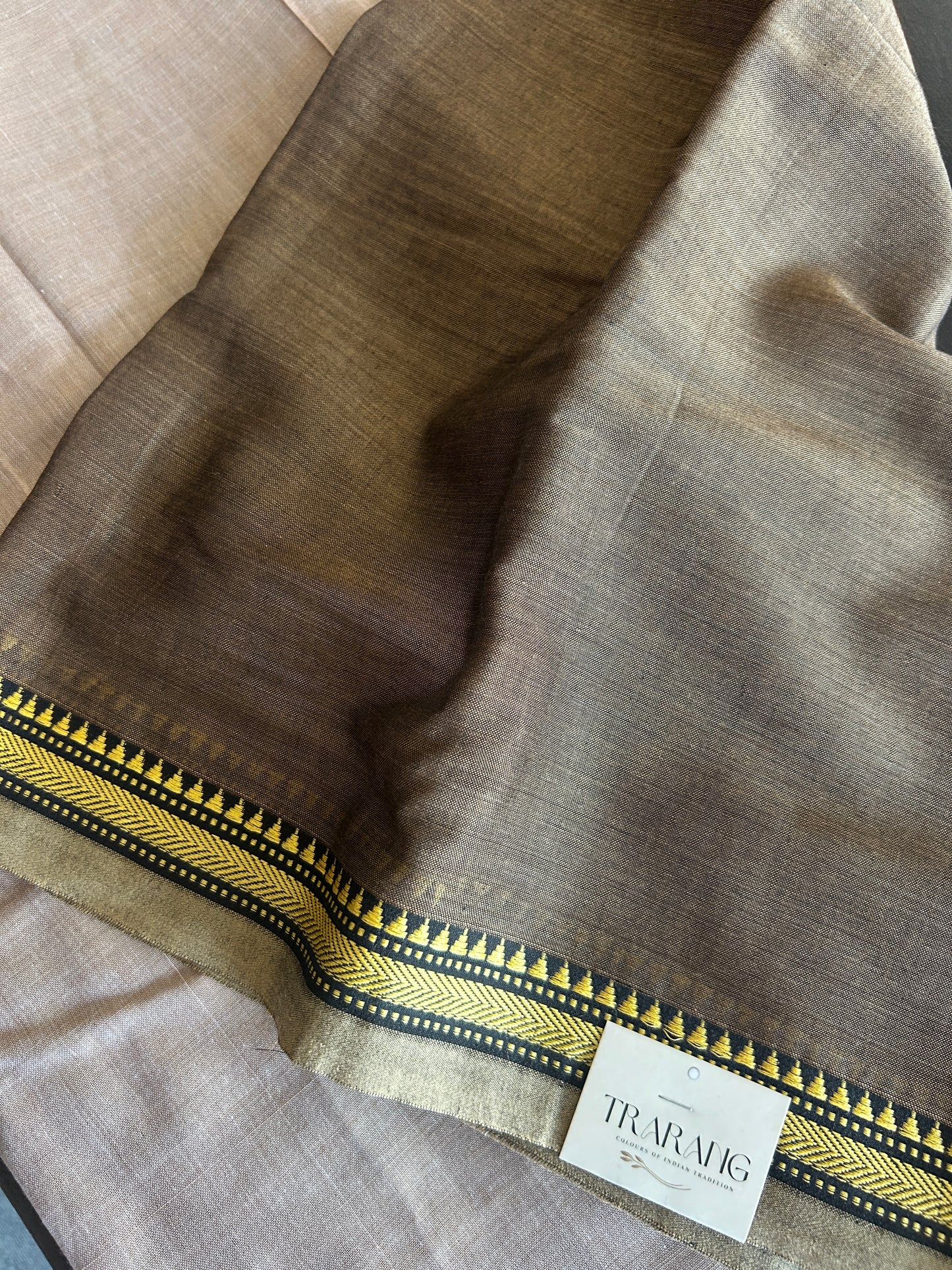 GREY NARAYANPET SAREE