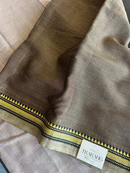 GREY NARAYANPET SAREE