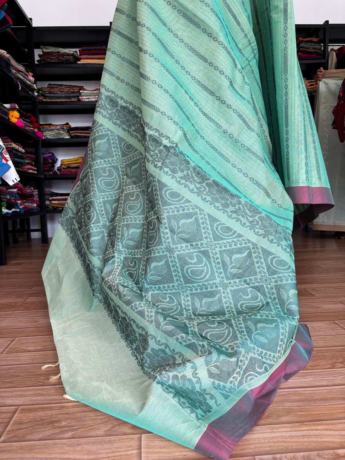GREEN NEGAMAM COTTON