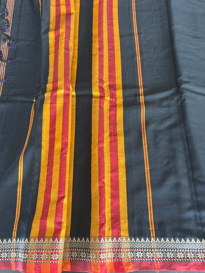 BLACK NARAYANPET SAREE