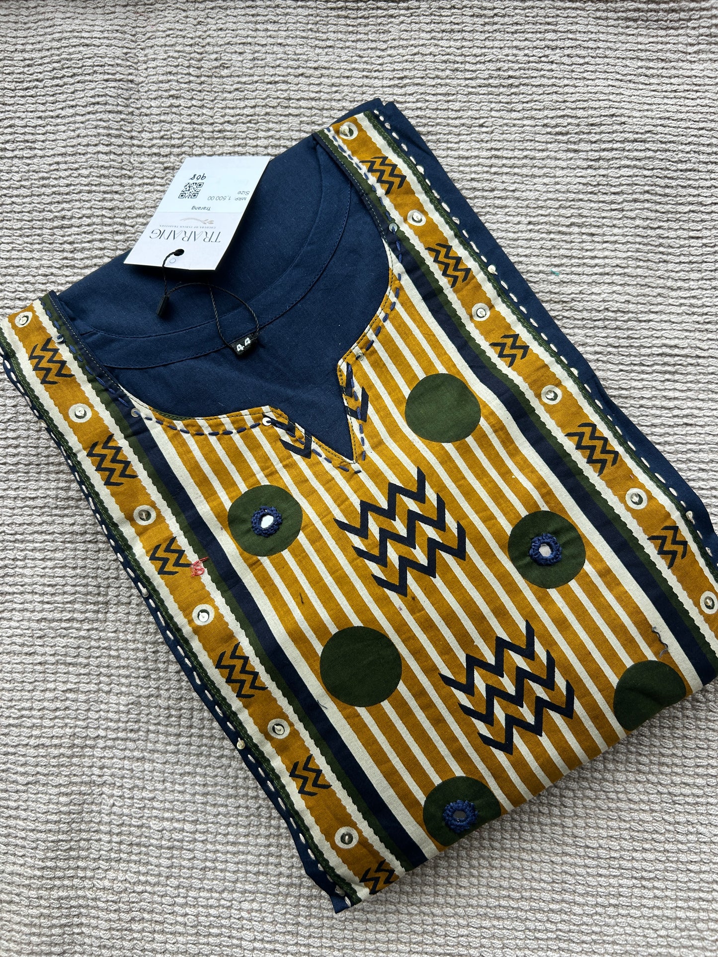 BLUE COTTON SUIT