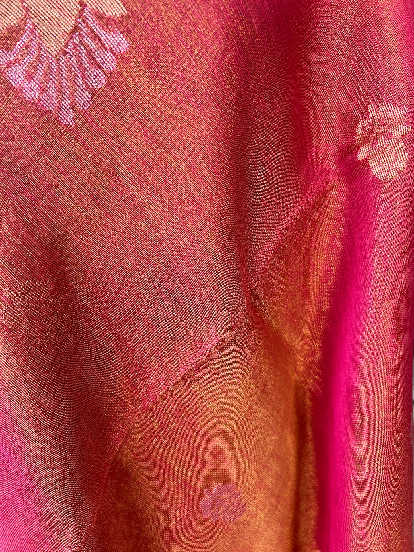 PINK TISSUE JAMDANI