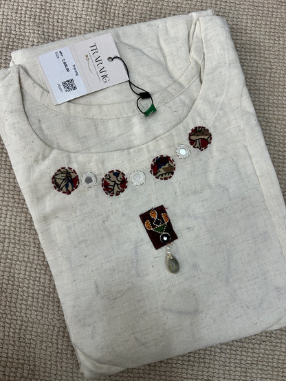 WHITE COTTON SUIT