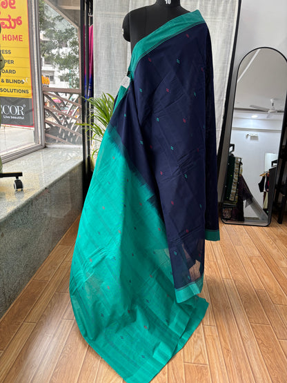 NAVY BLUE NEGAMAM COTTON