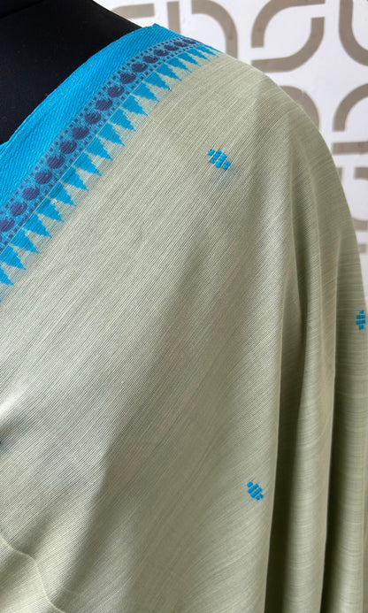 GREEN DHANIAKHALI SAREE