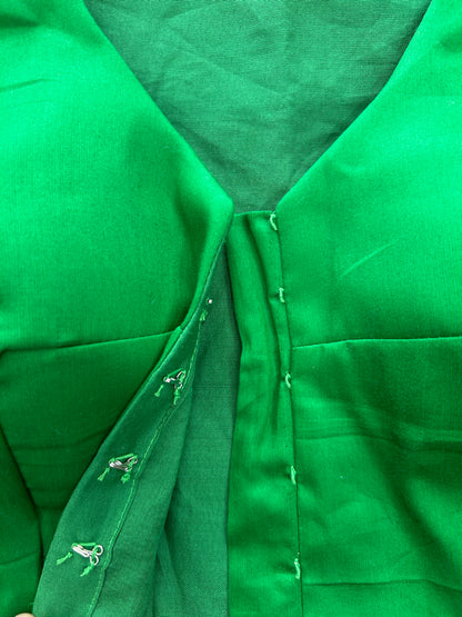 GREEN BLOUSE